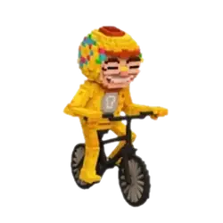 Gold Chicleteira Bicicleteira