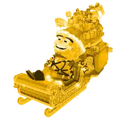 Gold Chicleteira Noelteira