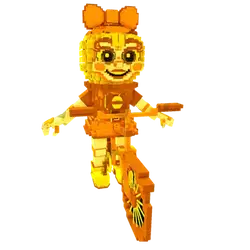 Gold Chicleteirina Bicicleteirina