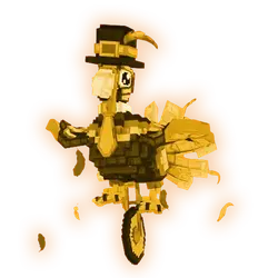 Gold Gobblino Uniciclino