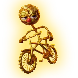 Gold Pirulitoita Bicicleteira