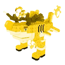 Gold Reindeer Tralala