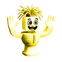 Gold Spaghetti Tualetti