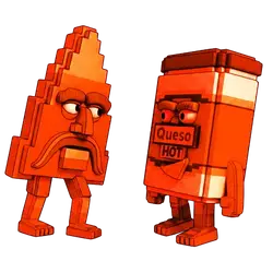 Lava Chipso and Queso