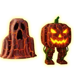 Lava Spooky and Pumpky