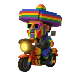 Rainbow Burrito Bandito