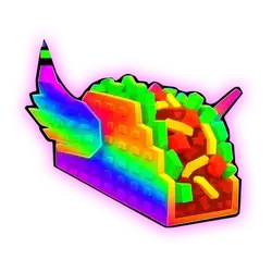 Rainbow Taco Lucky Block