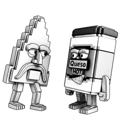 Yin Yang Chipso and Queso